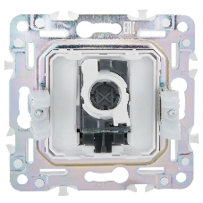 Розетка компьютерная IEK SKANDY SK-K01G графит RJ45 кат.5E SK-K10-1-K53