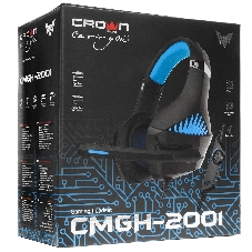 Гарнитура Crown CMGH-2001 чёрный, проводная
