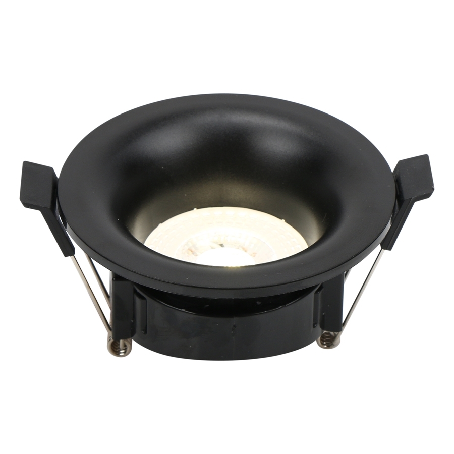 Встраиваемый светильник General GCL-MR16-R-BLACK Компакт Круглый Черный