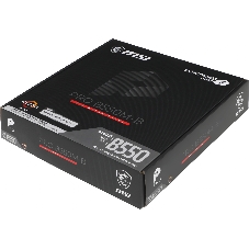 Материнская плата MSI PRO B550M-B, AM4, AMD B550, 2xDDR4 (до 64 ГБ), 4xSATA, 2xM.2 (PCIe 4.0/3.0), 1xPCIe 4.0 x16, 1xPCIe x1, 1xHDMI, 1xDP, 1x1Gb LAN, 4xUSB-A 5Gbps, 2xUSB-A 2.0, 1xPS/2, 3x3.5 мм, 7.1, чёрный, mATX