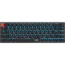 Клавиатура Acer OKR400 гибридная, USB Type-A, Bluetooth, радиоканал, чёрный