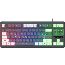 Клавиатура Oklick 711G проводная, USB Type-A, серый