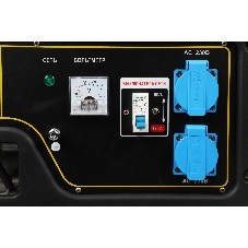 ГенераторCHAMPION GG3301C (2,8/3,1кВт 6лс 15л46кг высокий пусковой ток, 7кВт), шт