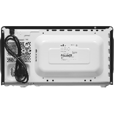 Микроволновая печь WILLZ MOS-1706MB черный, 17 л, 700 Вт, переключатели — поворотный механизм