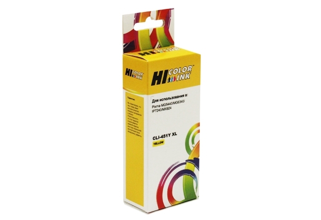 Картридж Canon PIXMA iP7240/MG6340/MG5440 (Hi-Black) CLI-451XLY, Y    