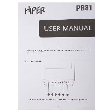 Компьютерный корпус Hiper PB81 черный без БП ATX 3x120мм 2xUSB2.0 2xUSB3.0 audio bott PSU