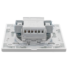Выключатель 3-кл. СП Минск 10А белый Basic EKF ERV10-024-10