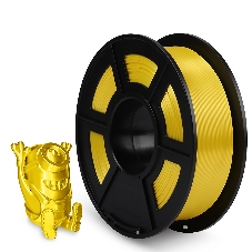 Филамент NVPrint Silk PLA+ Yellow для 3D печати диаметр 1.75мм длина 330 метров масса 1 кг Филамент NVPrint Silk PLA+ Yellow для 3D печати диаметр 1.75мм длина 330 метров масса 1 кг