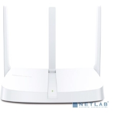 Роутер Mercusys MW306R 300 Mbps Multi-Mode Wireless N Router, 3 × Fixed External Antennas, 3× 10/100 LAN Port, 1× 10/100 WAN Port, 4 in 1- Access Point/Router/Range extender/WISP Mode, WPS/Reset Button, Parental Controls, Guest Network