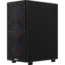 Компьютерный корпус Formula V Line MANA Dynamic Black AR, ATX, TYPE-C*1, USB3.0*2, FRONT 3x120мм ARGB, REAR 1x120мм ARGB