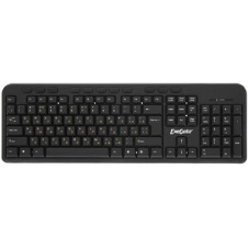 Комплект клавиатура+мышь ExeGate Professional Standard Combo MK110 проводной, USB, 1000 DPI, чёрный