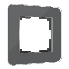 Рамка на 1 пост Elite (графит, стекло) W0012440