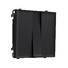 Комплект механизма 3-кл выключателя SIGMA Черный Мягкое касание 10A-250V QUANT PRO (SP9850, PR133)