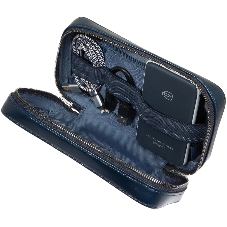 Чехол Piquadro Blue Square AC6895B2/BLU2 синий натур.кожа