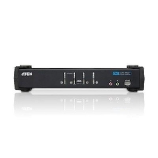 Переключатель ATEN KVM Switch CS1764A-AT-G 4-х портовый USB 2.0 DVI KVMP-переключатель (KVM Switch)