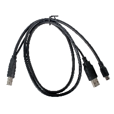 Кабель Gembird/Cablexpert USB 2.0 Pro, 2xAM/miniBM 5P, 0.9м, экран, черный