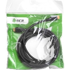 Кабель GCR Premium 1.8m HDMI 2.0, HDR, Ultra HD 4K60 Hz/5K30Hz, 3D, Ethernet 18.0 Гбит/с, OD8.0 мм, 28/26 AWG, черный