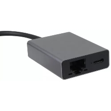Адаптер TypeC--->RJ45+PD 100Вт, Allum Shell, VCOM
