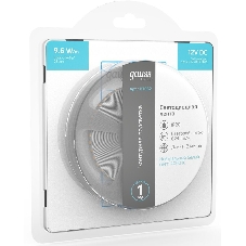 Лента светодиодная Basic Gauss 12V 9,6W/m 624lm/m 4000K IP20 LED 2m 1/100
