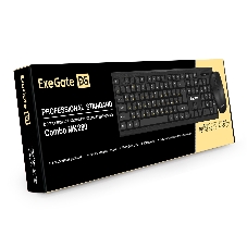 Комплект клавиатура+мышь ExeGate MK280 беспроводной, USB, 1000 DPI, чёрный