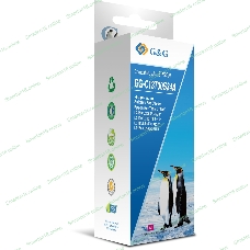 Чернила G&G GG-C13T00S34A пурпурный70мл для Epson L1110, L3151, L3100, L3101, L3110, L3150