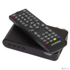 Приставка для цифрового ТВ Hyundai H-DVB200 черный, DVB-T2, DVB-T, DVB-C, HDMI, USB 2.0
