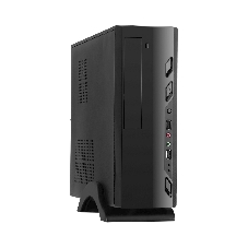 Компьютерный корпус MiniITX ExeGate MI-208 Black, miniITX/mATX, M400, 80мм, 2хUSB, Audio