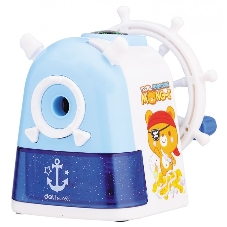 Точилка для карандашей механическая Deli Sailor E0665 1 отверстие пластик ассорти