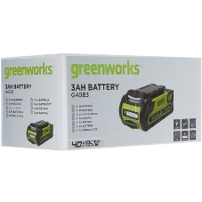 Аккумулятор для GreenWorks G-MAX 40V,20302,2601402,21332 40V 3000mAh/120.00Wh Li-ion