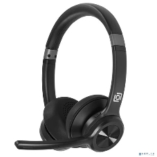 Гарнитура Oklick HS-L800 чёрный, проводная, USB