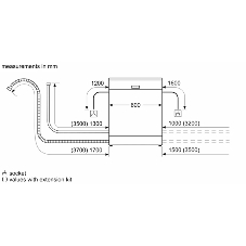 Встраиваемая посудомоечная машина Bosch SMV26AX00Q белый