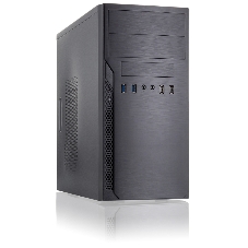 Компьютерный корпус с блоком питания 450Вт. Case Foxline mATX, 450W, 2xUSB 3.0, 2xUSB 2.0, powercord