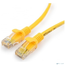 Патч-корд UTP Cablexpert PP12-15M/Y cat.5e, 15м, литой, многожильный, желтый