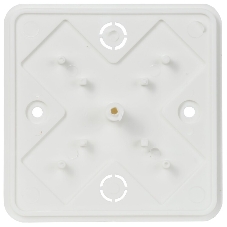 Коробка распаячная ОП КМ 75х75х28 бел. IEK UKO10-075-075-028-K01-E