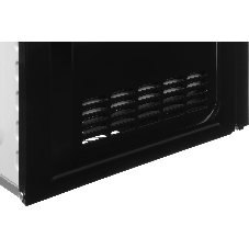 Микроволновая печь WILLZ MOS-1706MB черный, 17 л, 700 Вт, переключатели — поворотный механизм