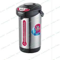 Термопот Centek CT-0080 черный, 3л, 600Вт, 3 способа подачи воды, корпус из нержавеющей стали