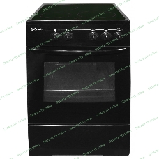 Плита электрическая Лысьва EF3001MK00 черный, конфорок 3 электрических, духовка 57 л, 50 см x 84 см x 60 см