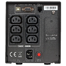 Источник бесперебойного питания CyberPower PR750ELCD 750 ВА/675 Вт/USB/RJ-11/RJ-45/6 x IEC 320 C13 (компьютерная)
