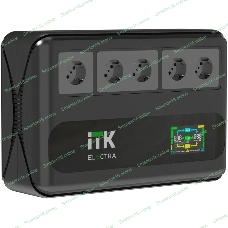 Источник бесперебойного питания Line-interactive 800ВА/480Вт, однофазный, LCD дисплей, с АКБ 1х9AH, 5xSchuko