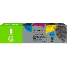 Картридж струйный Cactus CS-L0S31YC 976YC желтый (245мл) для HP PageWide P55250dw/P57750dw MFP Managed