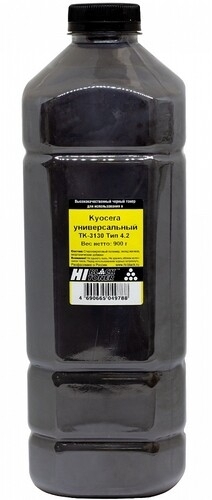 Тонер Hi-Black Универсальный для Kyocera TK-3130, Тип 4.2, Bk, 900 г, канистра