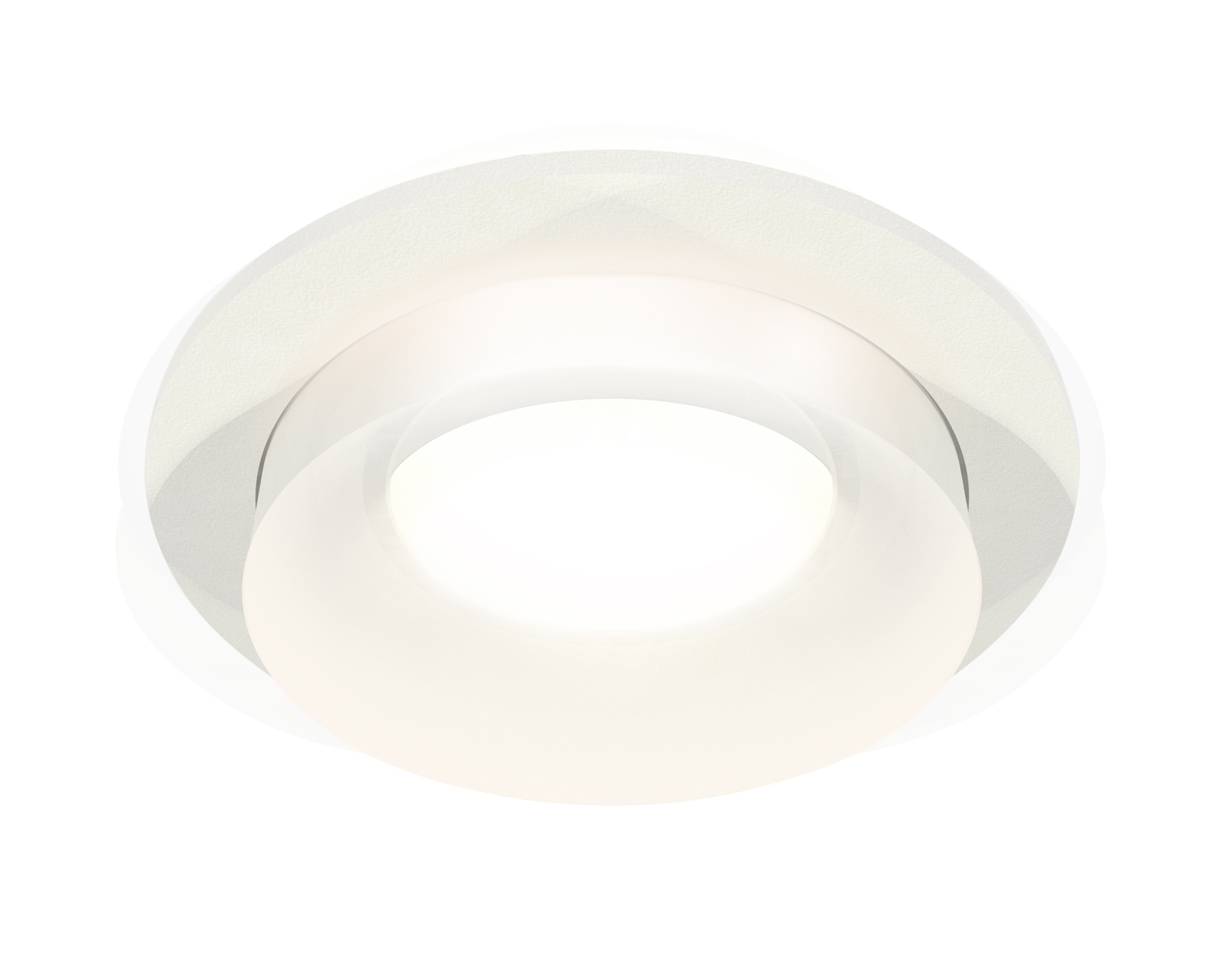 Комплект встраиваемого светильника Ambrella light XC7621044 SWH/FR белый песок/белый матовый MR16 GU5.3 (C7621, N7165)