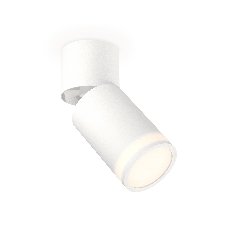 Комплект накладного поворотного светильника Ambrella light XM6312084 SWH/WH/FR белый песок/белый/белый матовый MR16 GU5.3 (A2220, C6312, N6220)
