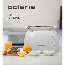 Тостер Polaris PET 0702L 750 Вт, белый