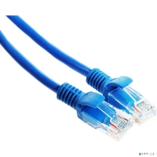 Патч-корд UTP Cablexpert PP12-10M/B cat.5e, 10м, литой, многожильный, синий
