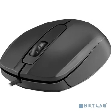 Мышь проводная Defender Alpha MB-507 черный, 1000 dpi, USB, кнопки - 3