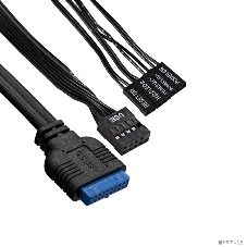 Компьютерный корпус Minitower ExeGate BAA-114U2-AAA400 (mATX, БП AAA400 с вент. 8см, 1хUSB+2хUSB 3.0, аудио, черный)