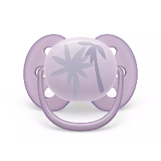 Пустышка Philips Avent ultra soft, пальмы, 0-6 мес., 1 шт.