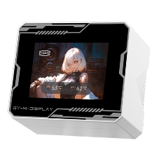 Система охлаждения PCCooler GT360 ARGb Display WH (310W, 360мм, LED temp., белый, ARGb/Fans: 3x120мм, 99CFM, 41.5dBA, 3000RPM/Pump 15dBA, 2600RPM, Rad thickness 27мм/S: 1851, 1700, 1200, 115X, AM5, AM4)