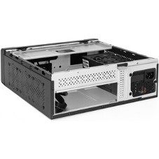 Компьютерный корпус Desktop ExeGate FL-102-TPS350 (mini-ITX, БП TPS350 с вент. 8см, 2*USB + 1*USB 3.0, аудио, черный)